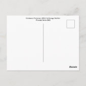 George Barbier Briefkaart (Achterkant)