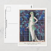 George Barbier Briefkaart (Voorkant / Achterkant)