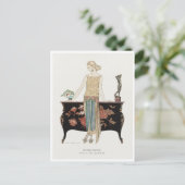 George Barbier Briefkaart (Staand voorkant)