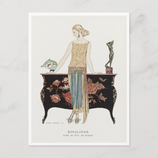 George Barbier Briefkaart (Voorkant)