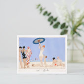 George Barbier Briefkaart (Staand voorkant)