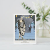 George Barbier Briefkaart (Staand voorkant)