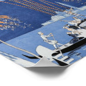 George Barbier Fireworks in Venetië 1924 Poster (Hoek)