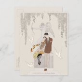 George Barbier L'Automne Autumn 1925 Lovers CC1226 Briefkaart (Voorkant / Achterkant)