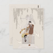 George Barbier L'Automne Autumn 1925 Lovers CC1226 Briefkaart (Voorkant / Achterkant)