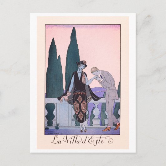 George Barbier  Mode Briefkaart (Voorkant)