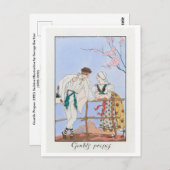 George Barbier  Mode Briefkaart (Voorkant / Achterkant)