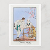 George Barbier Mode Briefkaart (Voorkant)