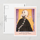 George Barbier  Mode Briefkaart (Voorkant / Achterkant)