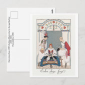 George Barbier  Mode Briefkaart (Voorkant / Achterkant)