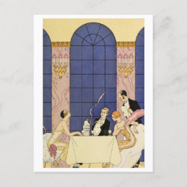George Barbier  Mode Briefkaart
