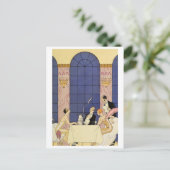 George Barbier  Mode Briefkaart (Staand voorkant)