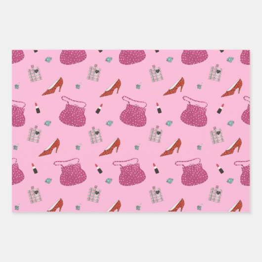 George Barbier  Mode Illustraties Inpakpapier Vel (Voorkant 3)