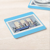 George Barbier mode Kartonnen Onderzetters (Schuin)