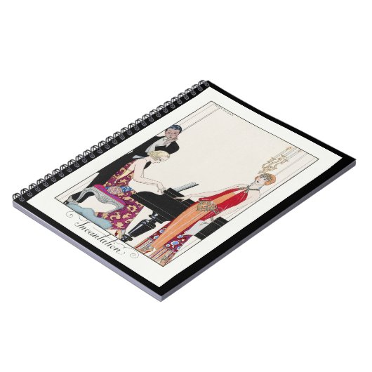 George Barbier  Mode Notitieboek (Linkerzijde)