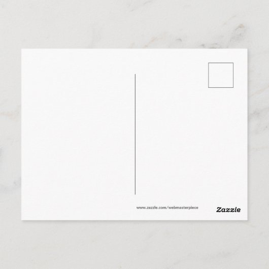 George Barbier, Native American Briefkaart (Achterkant)