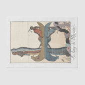 George Barbier, Native American Tissuepapier (Voorkant)