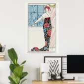 George Barbier Poster (Thuiskantoor)