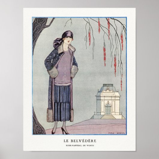 George Barbier Poster (Voorkant)