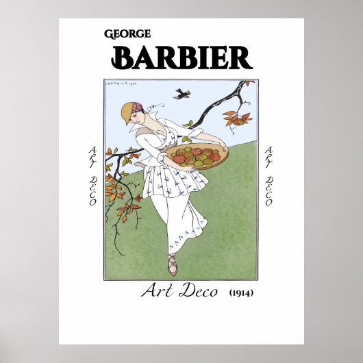 George Barbier Poster (Voorkant)