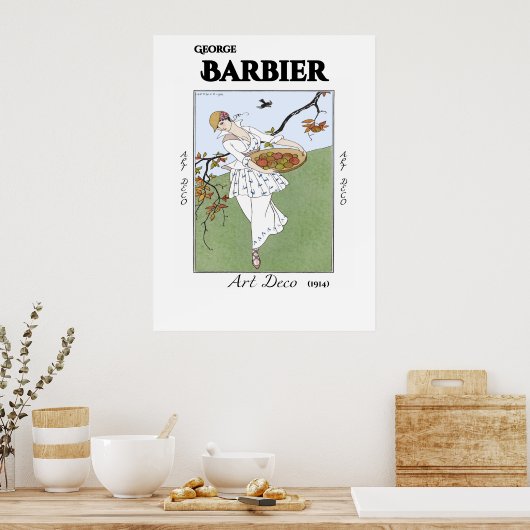 George Barbier Poster (Keuken)
