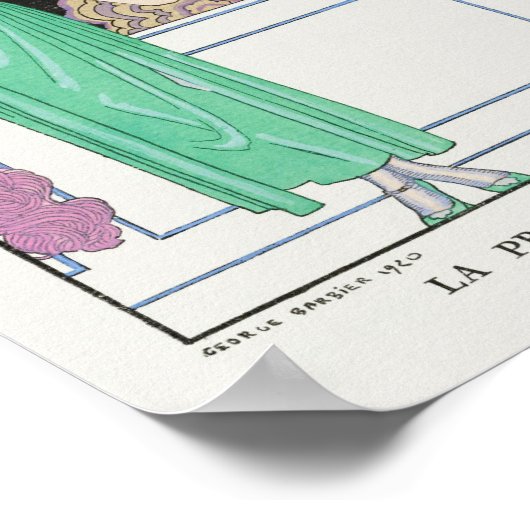 George Barbier Poster (Hoek)