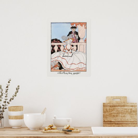 George Barbier Poster (Keuken)