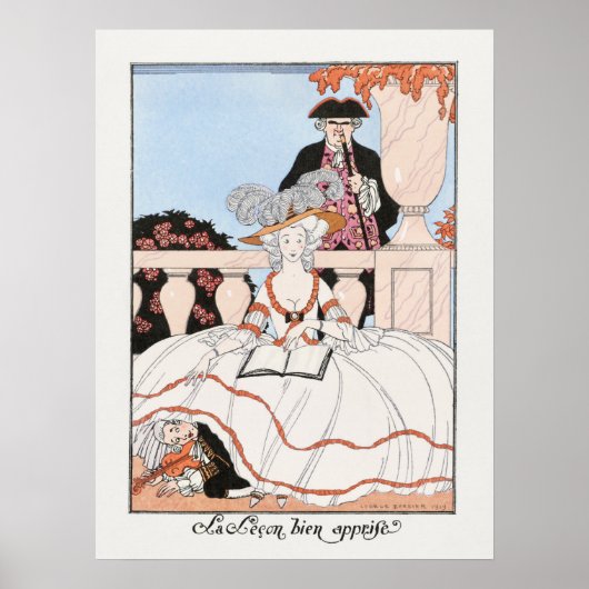 George Barbier Poster (Voorkant)