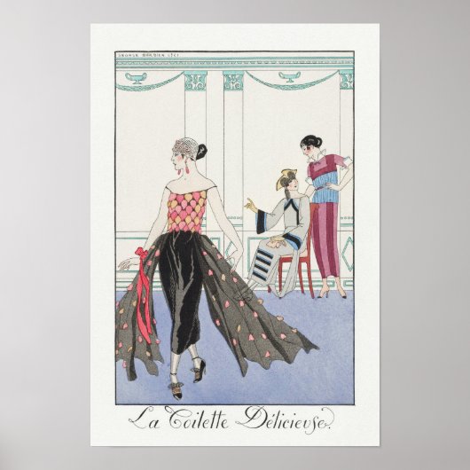 George Barbier Poster (Voorkant)