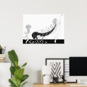 GEORGE BARBIER POSTER (Thuiskantoor)