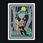 George Barbier "The proposal" Art Deco Print 16x20<br><div class="desc">"Het voorstel" van George Barbier 16 x 20</div>