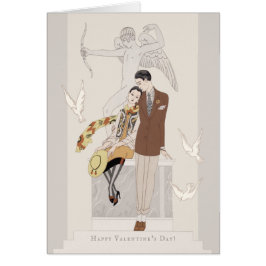 George Barbier Valentijn Love koppel CC1222 Card
