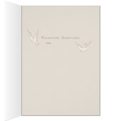 George Barbier Valentijn Love koppel CC1222 Card (Binnen (Rechts))