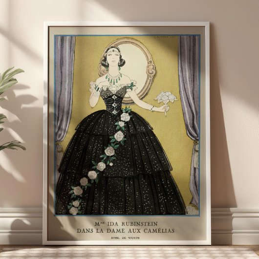 George Barbier Vintage Art Deco  Poster