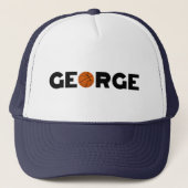 George Basketball Trucker Pet (Voorkant)