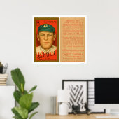 George Bell Brooklyn Baseball 1911 Poster (Thuiskantoor)