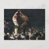 George Bellows Beide leden van deze Club Painting Briefkaart (Voorkant)