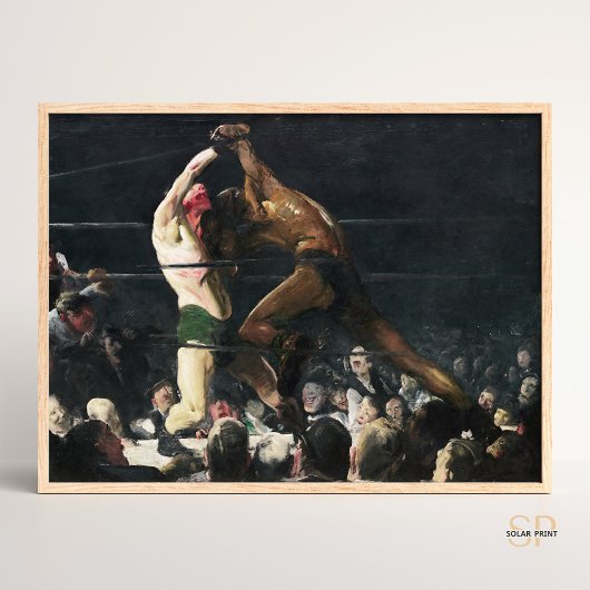George Bellows Beide leden van deze Club Painting Poster