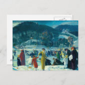 George Bellows - Love of Winter Briefkaart (Voorkant / Achterkant)