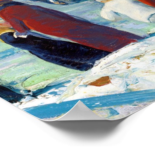 George Bellows Love of Winter Poster (Hoek)