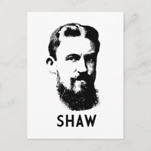 George Bernard Shaw Briefkaart