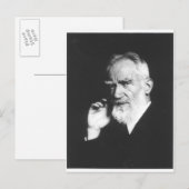 George Bernard Shaw Briefkaart (Voorkant / Achterkant)
