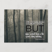 George Bernard Shaw Inspirerend citaat "fouten" Briefkaart (Voorkant)