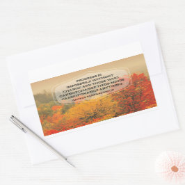 George Bernard Shaw Inspirerend uitspraak "Change" Rechthoekige Sticker