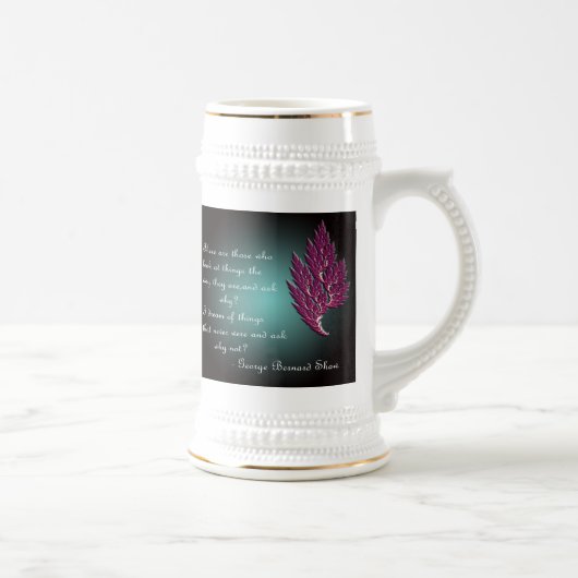 George Bernard Shaw mok (Rechts)