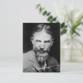George Bernard Shaw - Portrait Briefkaart (Staand voorkant)