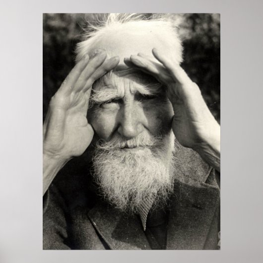 George Bernard Shaw Poster (Voorkant)