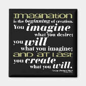 George Bernard Shaw Quote Magneet (Voorkant)