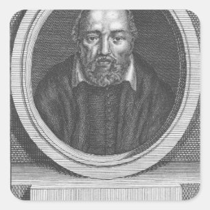 George Buchanan, gegraveerd voor Universal Magazin Vierkante Sticker