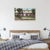 George Burns en Gracie Allen's Home Canvas Afdruk (Insitu (Slaapkamer))